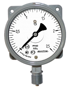 Мановакуумметр показывающий судовой МВТПСд-100-ОМ2