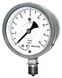 Манометр показывающий судовой МТПСд-100-ОМ2